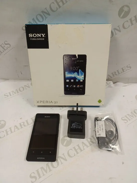 SONY XPERIA GO ST27I ANDROID SMARTPHONE - TACTILE BLACK