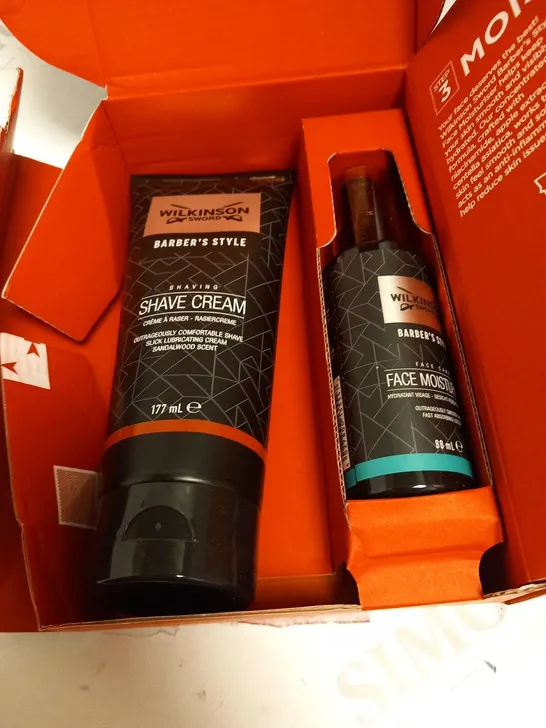 BOXED WILKINSON SWORD SHAVE CREAM GIFT SET