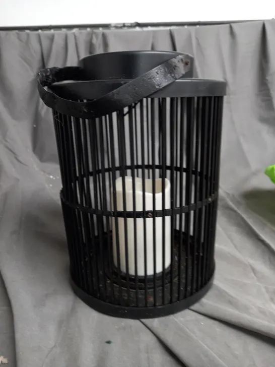 URBANE LANTERN IN BLACK RRP £19.99