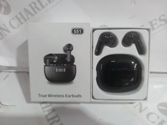 BOXED UNBRANDED TRUE WIRELESS EARBUDS S51