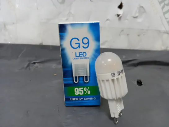 APPROXIMATELY 90 BOXED LED-G9DM-3W-WW BULBS