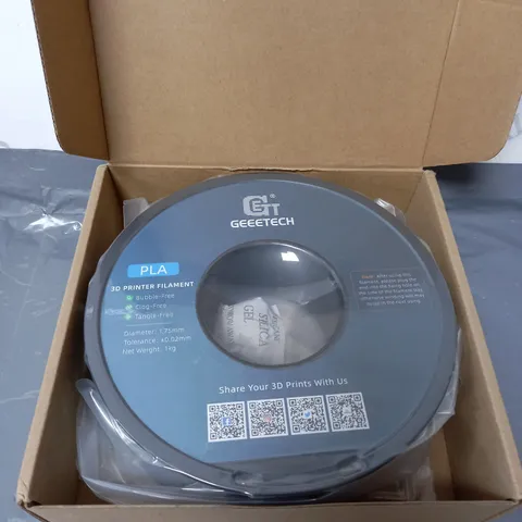 BOXED GEEETECH 3D PRINTER FILAMENT