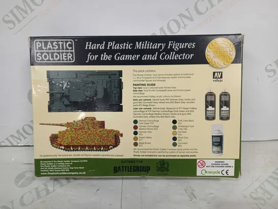 PLASTIC SOLDIER HARD PLASTIC MILITARY MODEL KIT - WORLD WAR II GERMAN PANZER III