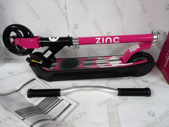 ZINC E4 MAX ELECTRIC SCOOTER - PINK RRP £139.99