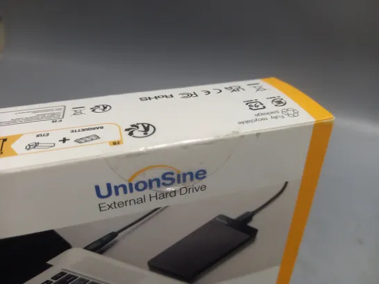 SEALED UNIONSHINE DATAPOCKET EXTERNAL HARD DRIVE - 1 TB