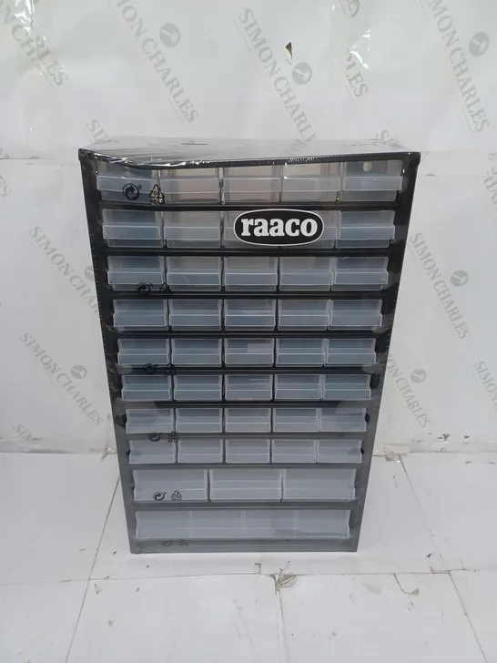 RAACO STEEL STORAGE CABINET - 44 DRAWER