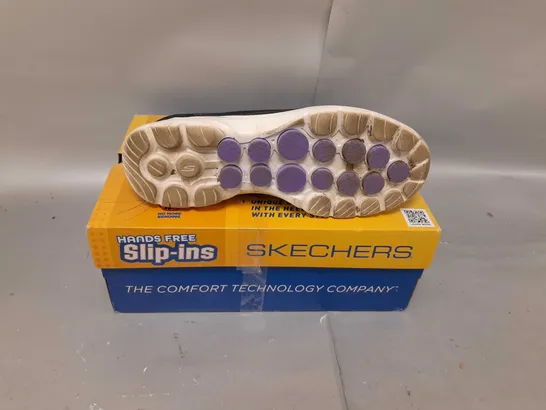 BOXED SKECHERS SLIP-INS HYPER PILLAR TRAINERS SIZE 6.5