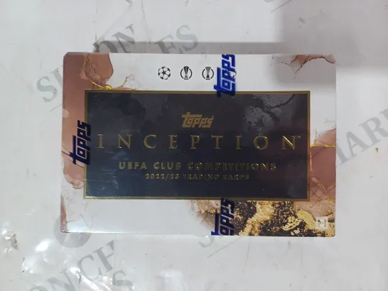 BOXED TOPPS INCEPTION UEFA CLUB COMPETITIONS 2022/23 TRADING CARDS