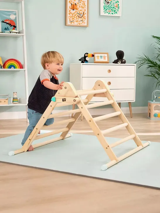 INDOOR WOODEN CLIMBING FRAME RRP £69.99