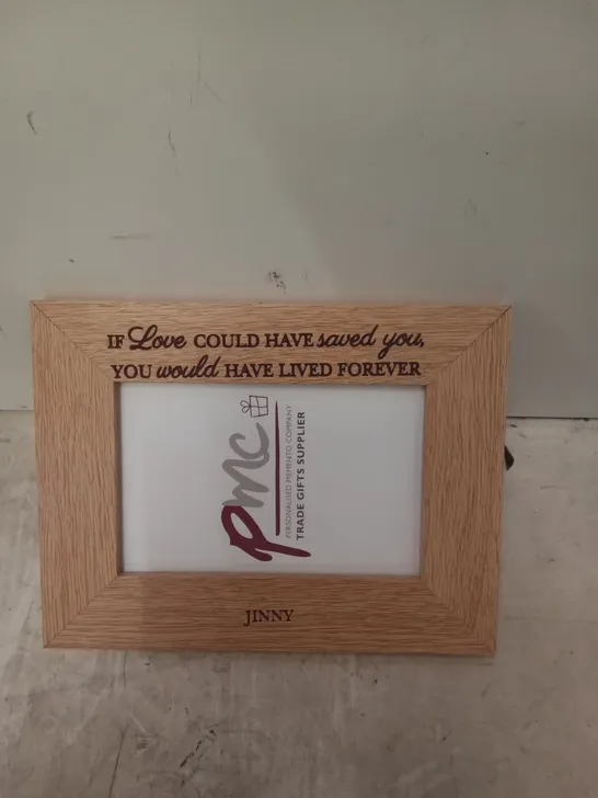 BOXED PERSONALISED PET FRAME 