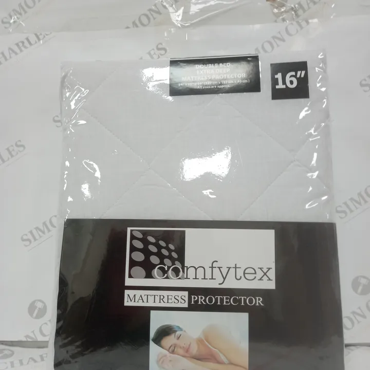 DOUBLE BED EXTRA DEEP MATTRESS PROTECTOR 4391241Simon Charles Auctioneers