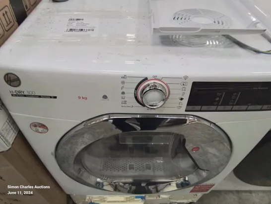 HOOVER H-DRY 300 HLEC9TCE FREESTANDING CONDENSER TUMBLE DRYER, WHITE [COLLECTION ONLY]