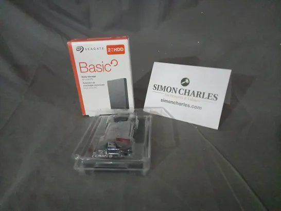 BOXED SEAGATE BASIC 2TB HDD