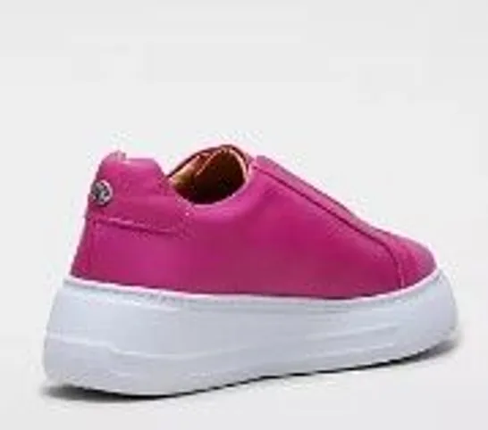 MODA IN PELLE AUBEN SLIP ON TRAINER PINK SIZE 8