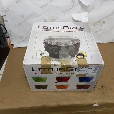LOTUS GRILL SMOKELESS CHARCOAL GRILL