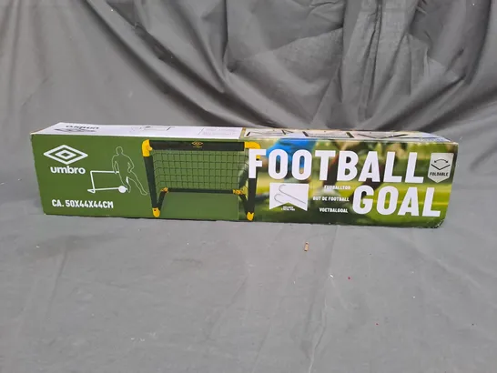 BOXED UMBRO FOOTBALL GOAL 