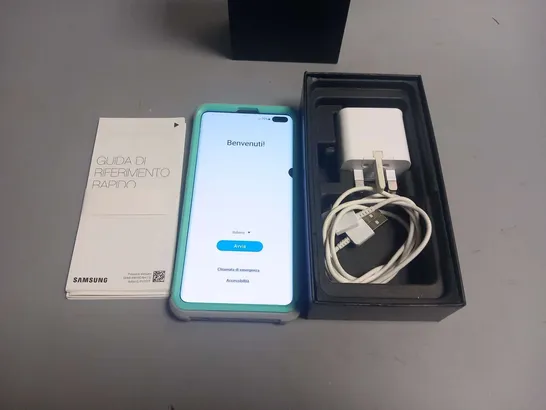 BOXED SAMSUNG GALAXY S10+ MOBILE PHONE