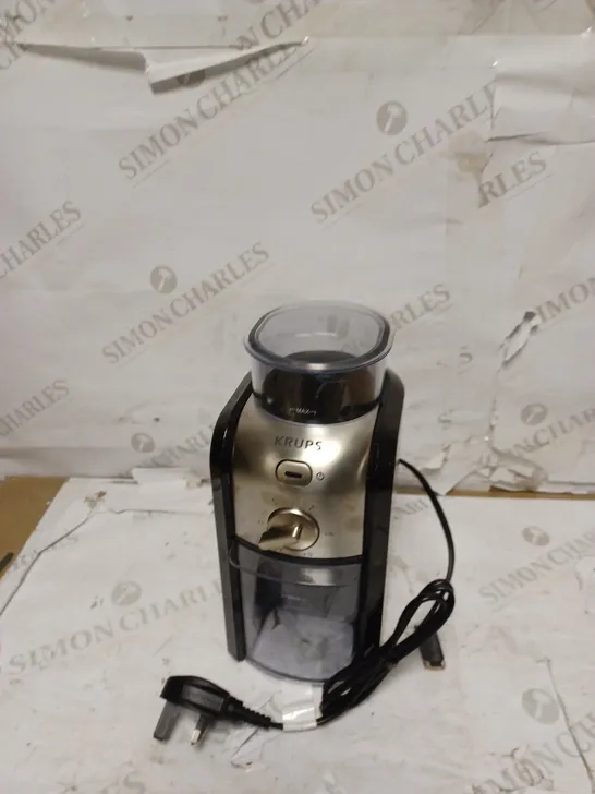 KRUPS EXPERT BURR GRINDER FOR COFFEE BEANS