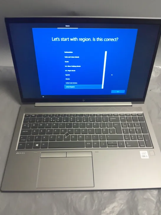 UNBOXED HP ZBOOK INTEL CORE I5 LAPTOP 