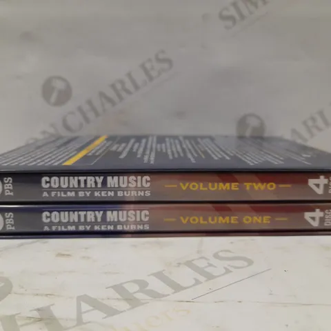 COUNTRY MUSIC A FILM BY KEN BURNS 8 DISC SET