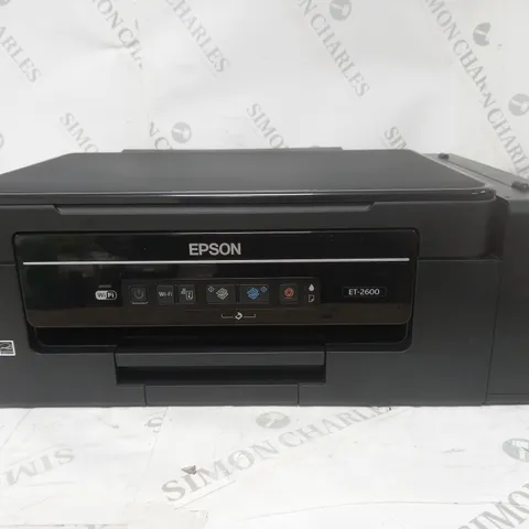 EPSON ET-2600 PRINTER & SCANNER IN BLACK