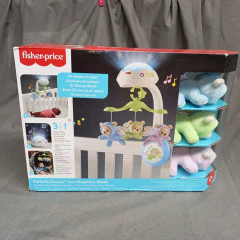 FISHER-PRICE BUTTERFLY DREAM - 3-IN-1 PROJECTION MOBILE