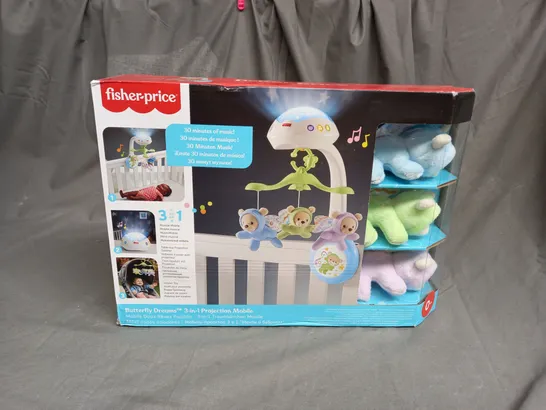 FISHER-PRICE BUTTERFLY DREAM - 3-IN-1 PROJECTION MOBILE