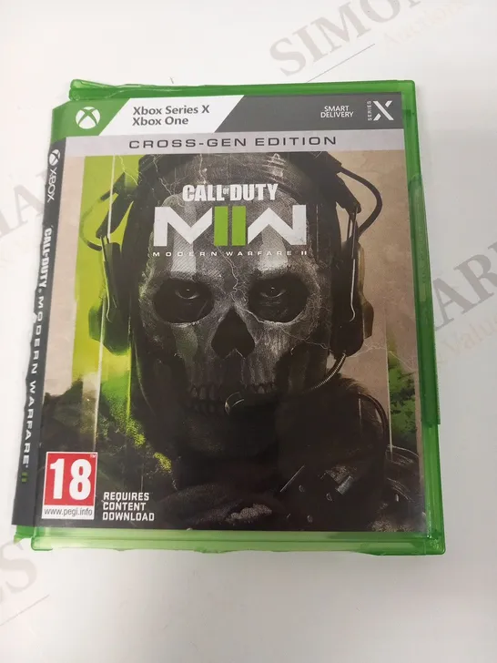 X BOX SERIES X XBOX ONE CROSS-GEN EDITION CALL OF DUTY MODERN WARFARE