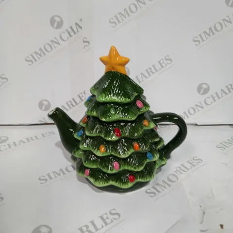 BOXED MR NOST TREE TEAPOT 