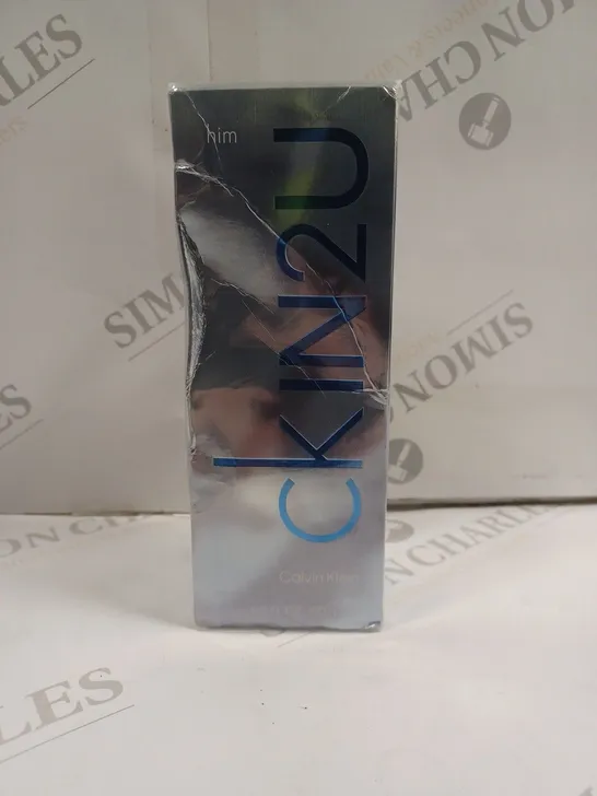 BOXED SEALED CALVIN KLEIN CKIN2U AFTER SHAVE SPRAY 150ML  RRP £65