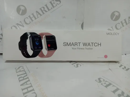 BOXED MOLOCY SMART WATCH COLOUR PINK 