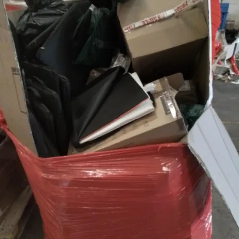 PALLET OF ASSORTED HOUSEHOLD ITEMS TO INCLUDE NEXSMART MONITOR AND MULTIPLE PHOTO STUDIO BOXES