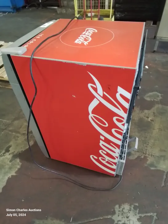 COCA COLA CAN AND BOTTLE FRIDGE 