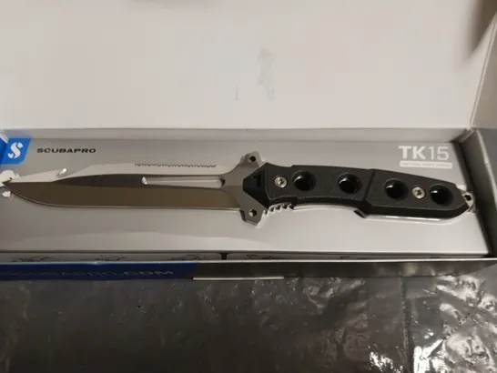 BOXED SCUBAPRO TK15 KNIFE