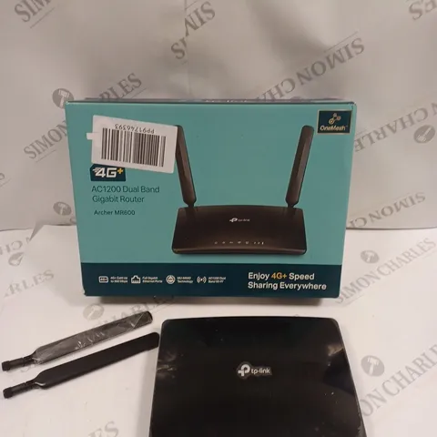 BOXED TP-LINK AC1200 DUAL BAND GIGABIT ROUTER 