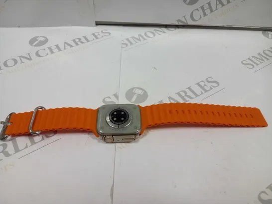 SMART WATCH ULTRA 8 49MM ORANGE BAND UNBOXED