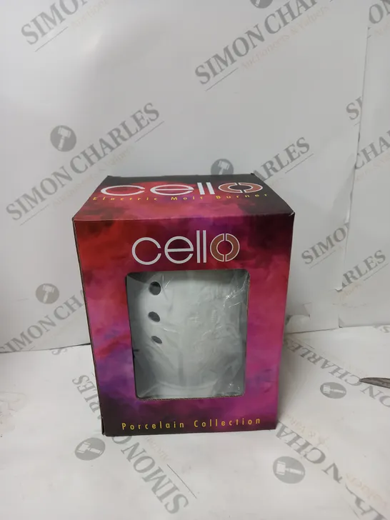 BOXED CELLO ELECTRIC MELT BURNER