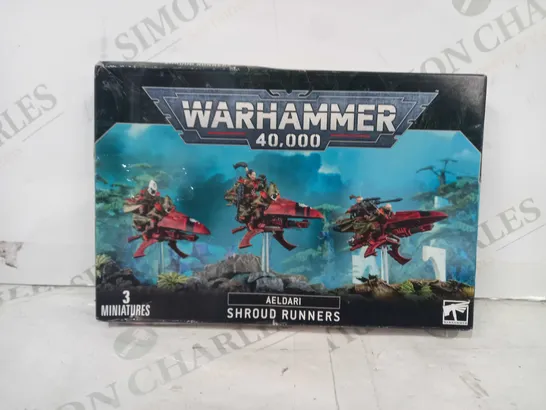 WARHAMMER 40K AELDARI SHROUD RUNNERS (PACK OF 3 MINIATURES)