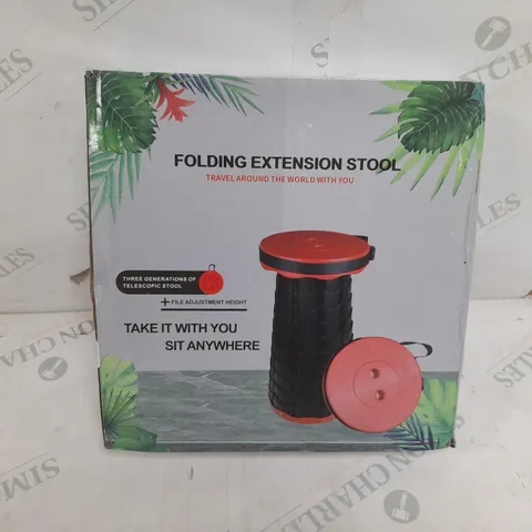 BOXED FOLDING EXTENSION STOOL