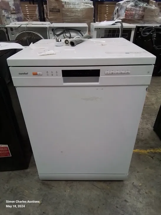 COMFEE' SLIMLINE FREESTANDING DISHWASHER FD934B-W - WHITE COLLECTION ONLY 