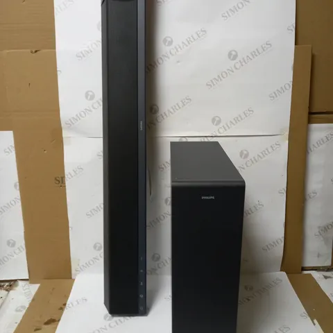 PHILIPS SOUNDBAR 2.1 WITH WIRELESS SUBWOOFER TAB7207/10 - COLLECTION ONLY 