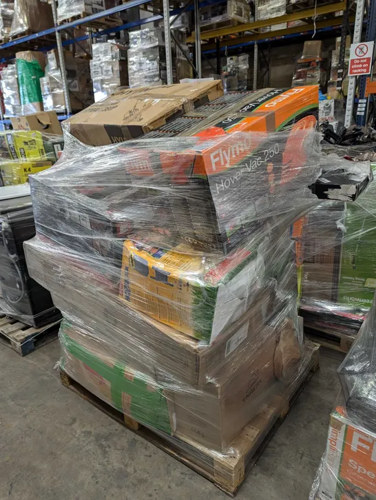 PALLET OF APPROXIMATELY 17 UNPROCESSED RAW RETURN HOUSEHOLD AND ELECTRICAL GOODS TO INCLUDE;