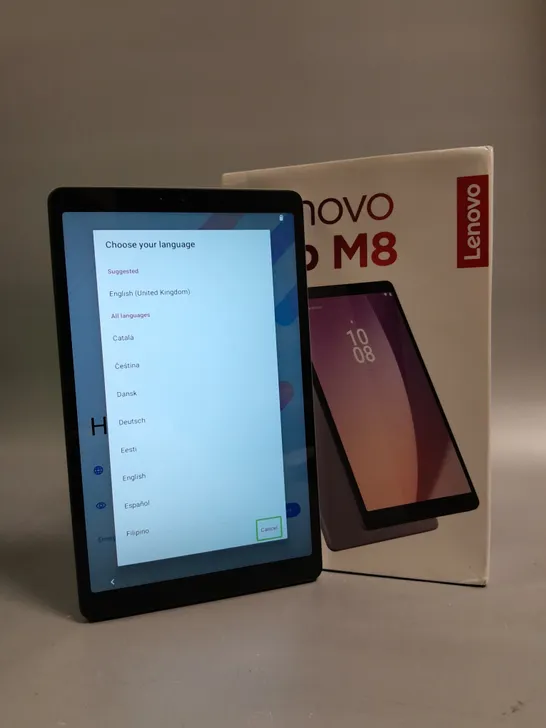 BOXED LENOVO TAB M8 8" TABLET 