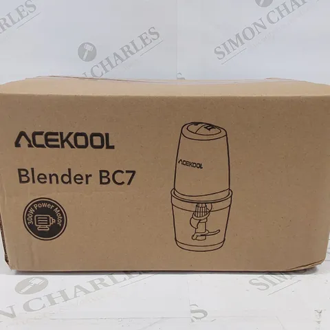BRAND NEW BOXED ACEKOOL BLENDER BC7