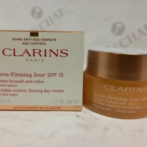 CLARINS WRINKLE CONTROL FIRMING DAY CREAM 50ML