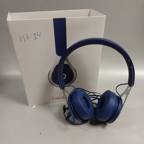 BOXED BEATS EP WIRED HEADPHONES IN BLUE 