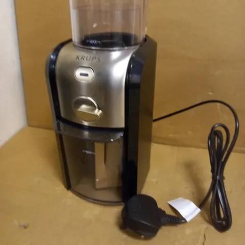 KRUPS EXPERT BURR GRINDER FOR COFFEE BEANS