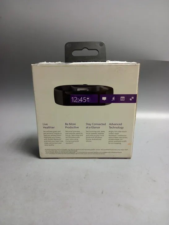 BOXED MICROSOFT BAND IN BLACK SIZE L