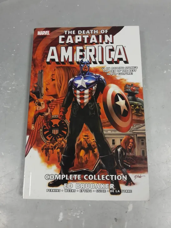 MARVEL THE DEATH OF CAPTAIN AMERICA COMPLETE COLLECTION GRAPHIC NOVEL