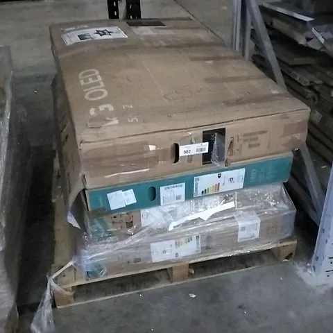 PALLET OF ASSORTED DAMAGED TV'S